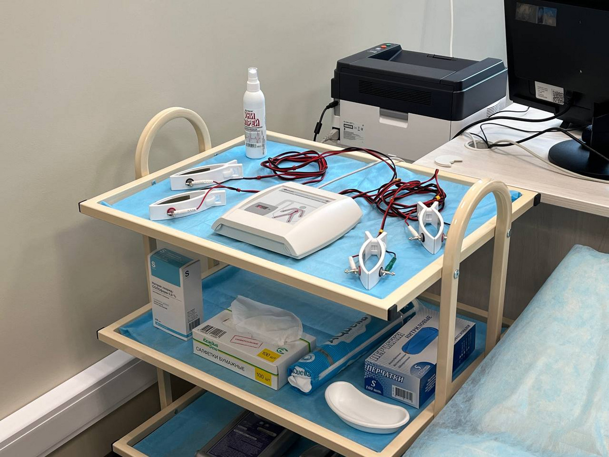 Кабинет диетолога. Аппарат для определения состава тела Кабинет диетолога. Аппарат для определения состава тела