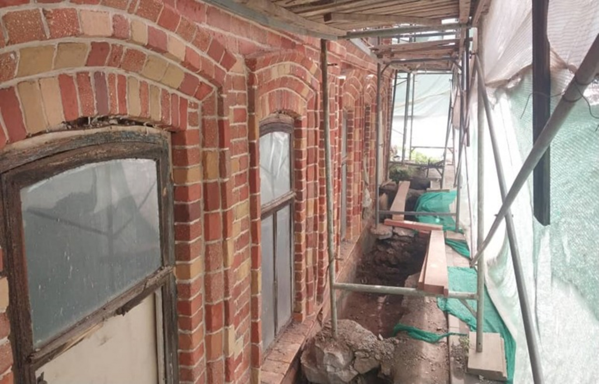 Реставрация фасада здания Реставрация фасада здания