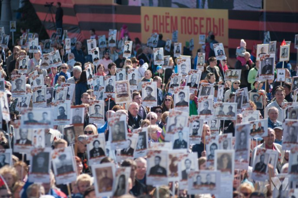 Колонна &laquo;Бессмертного полка&raquo; выйдет на&nbsp;площадь 1905 года в&nbsp;шестой раз