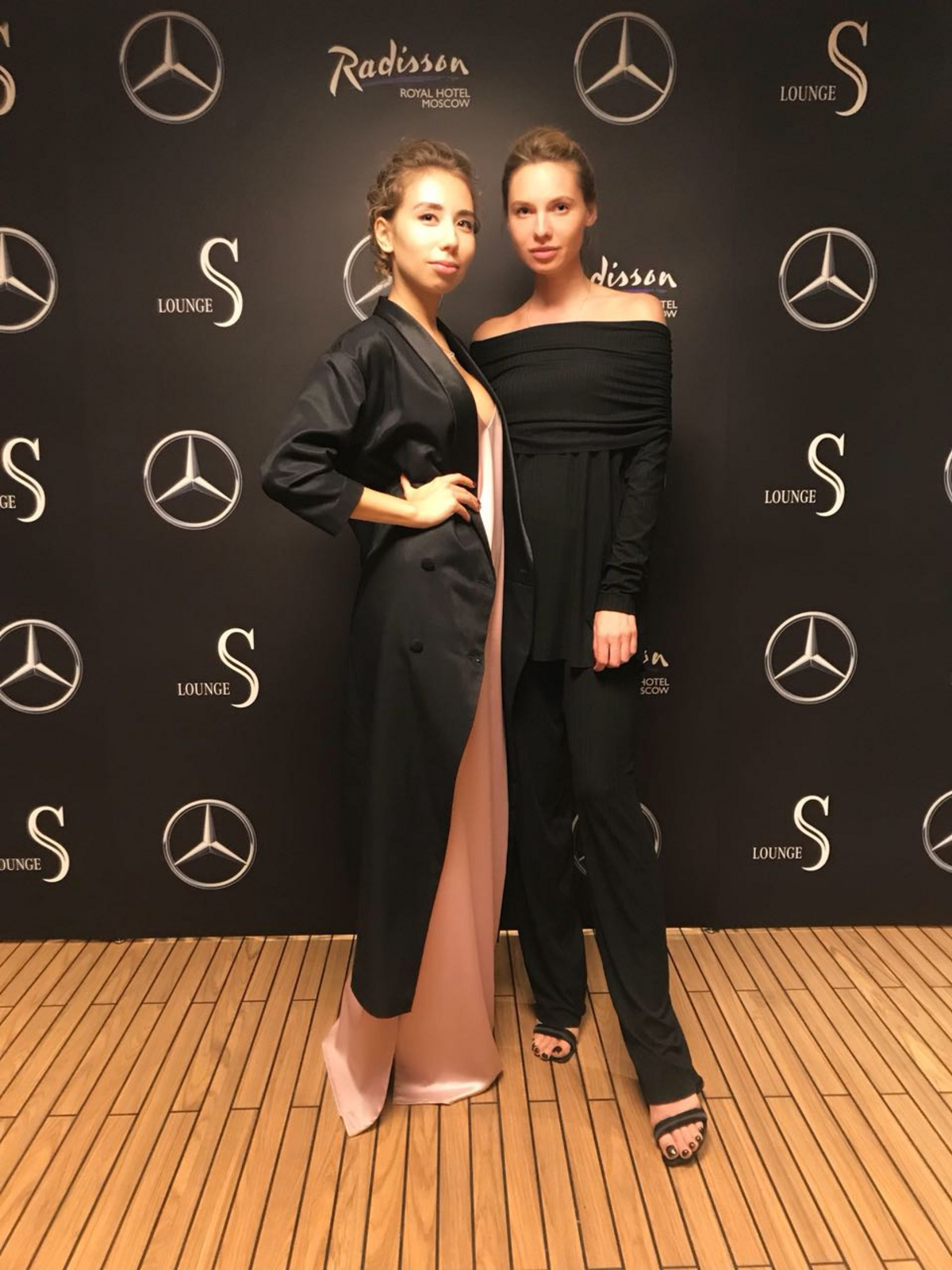 Динара Кексина и Галина Колезева стали почетными гостями Mersedes Динара Кексина и Галина Колезева стали почетными гостями Mersedes