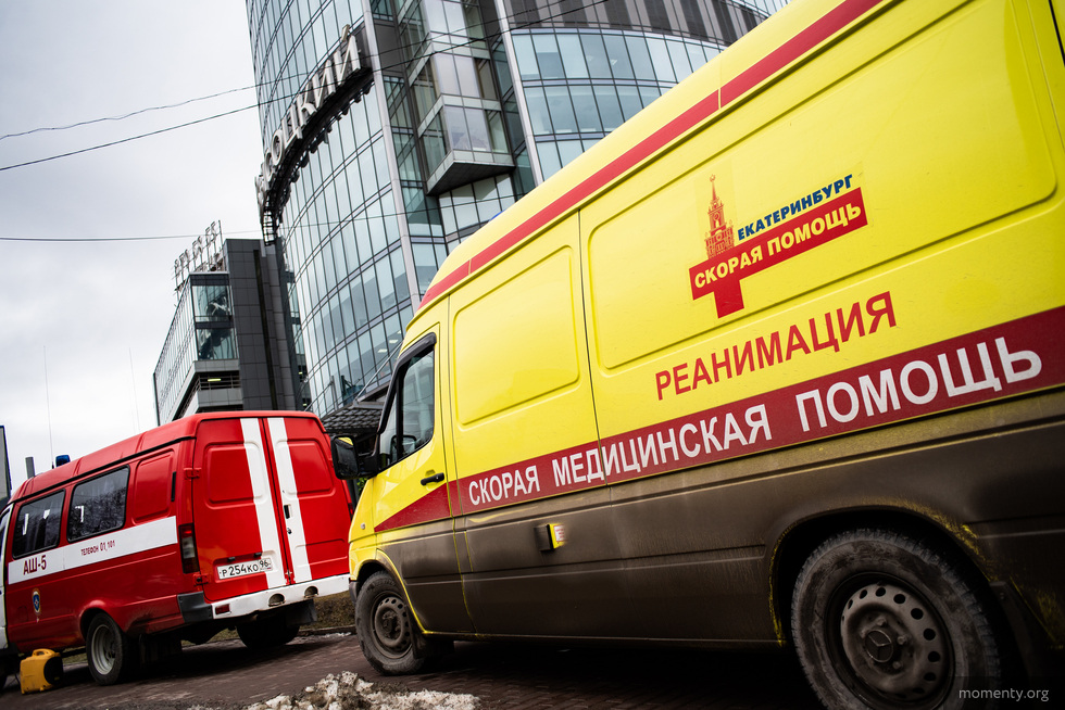 В небоскребе «Высоцкий» эвакуация. Дым пошел на 35-м этаже В небоскребе «Высоцкий» эвакуация. Дым пошел на 35-м этаже