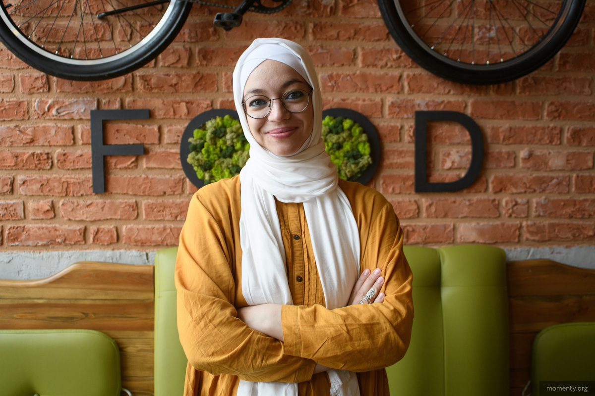 Аалии Маджи регулярно проводит лекции по&nbsp;России о&nbsp;здоровом питании.