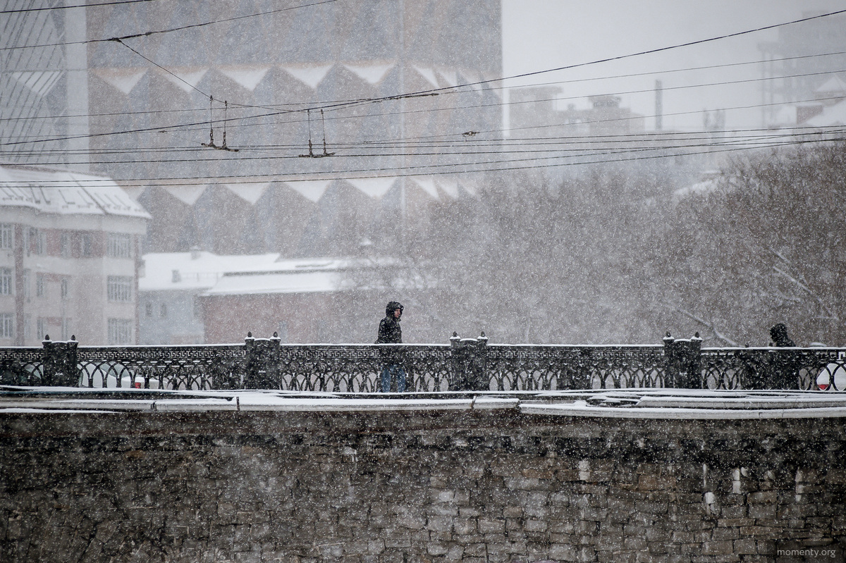 К&nbsp;середине недели Екатеринбург засыпало снегом.