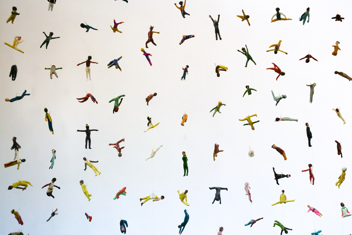 Работа художника Хэ Сянюй «Терминал 3», представленная в рамках 5-й Уральской биеннале современного искусства. 10 сентября. Работа художника Хэ Сянюй «Терминал 3», представленная в рамках 5-й Уральской биеннале современного искусства. 10 сентября.