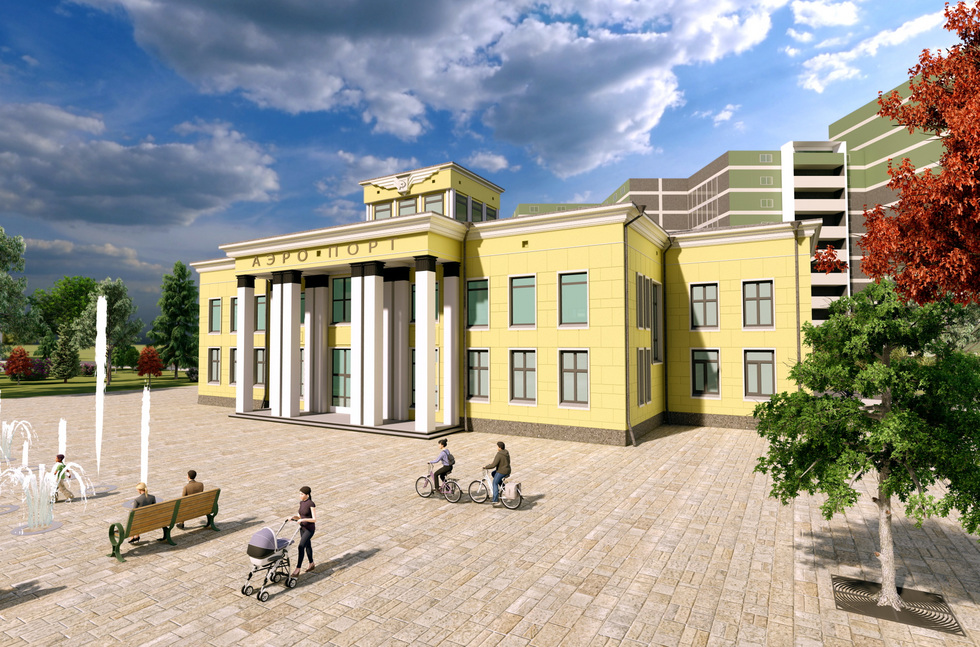 Мэра попросили сделать из аэровокзала «Уктус» культурный центр Мэра попросили сделать из аэровокзала «Уктус» культурный центр