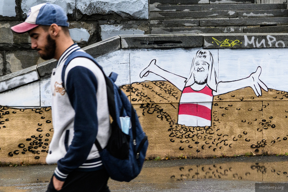 Закрашенный стрит-арт в Екатеринбурге воссоздали с помощью приложения Закрашенный стрит-арт в Екатеринбурге воссоздали с помощью приложения