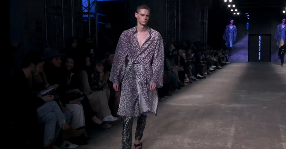 Фото: скриншот с показа Mercedes-Benz Fashion Week Russia