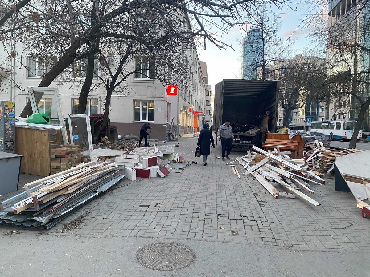 Демонтаж летней веранды In100gram