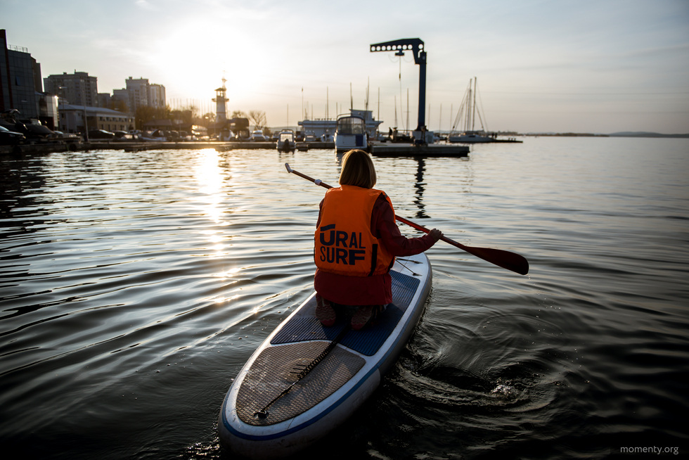 Горожанам открыли новое место для сап-прогулок Горожанам открыли новое место для сап-прогулок