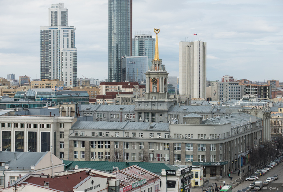 На&nbsp;крыше известного ТЦ&nbsp;Екатеринбурга поставят беседки в&nbsp;виде куполов