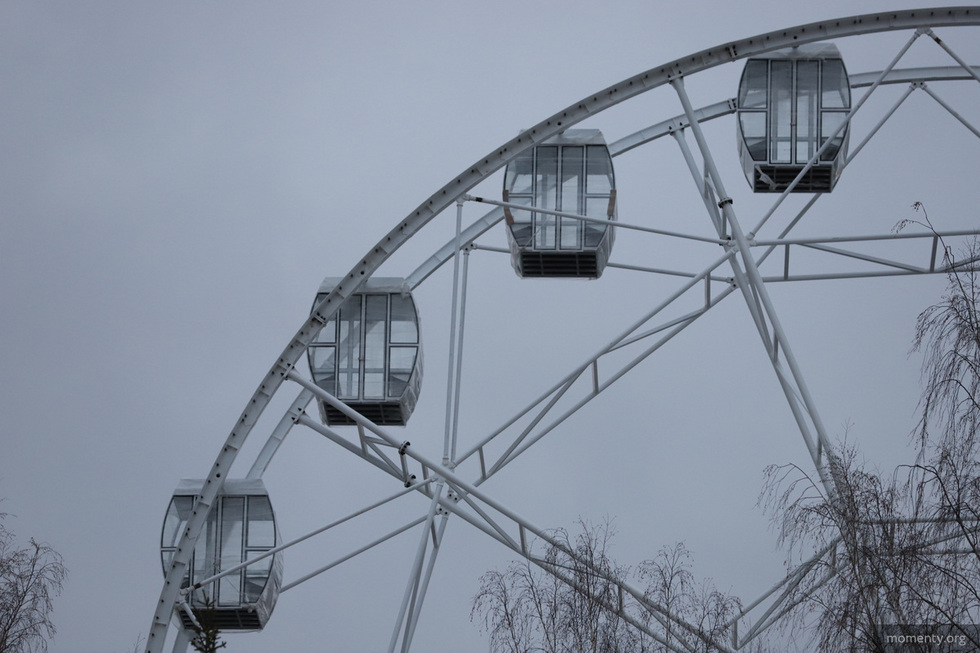 Самое высокое колесо обозрения в&nbsp;Екатеринбурге открывают для горожан