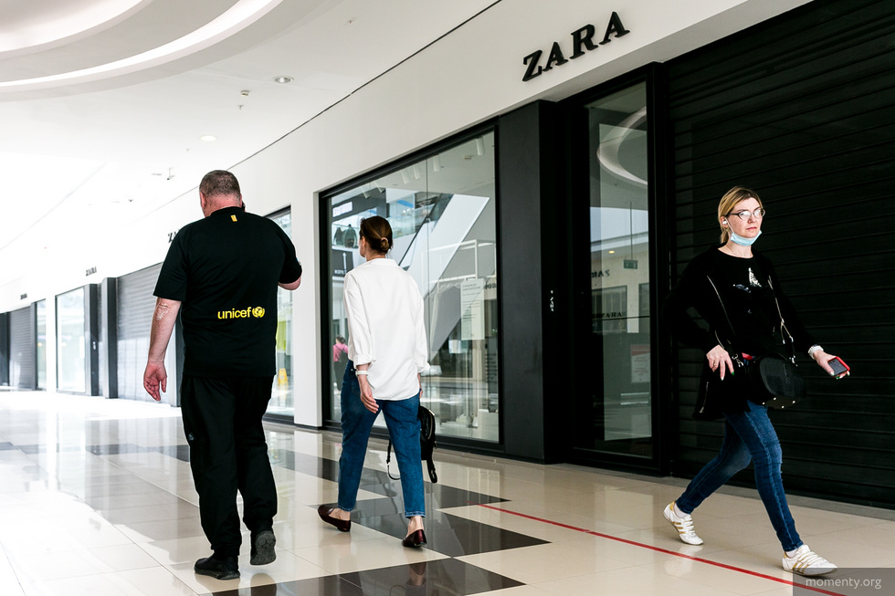 Бутики Zara готовятся к&nbsp;открытию в&nbsp;июне