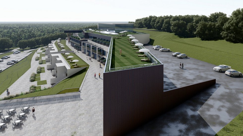 Проект сысертского «Баден-Бадена» адаптировали под особенности местной горы Проект сысертского «Баден-Бадена» адаптировали под особенности местной горы