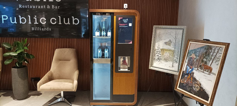 В&nbsp;Екатеринбурге появился первый автомат для розлива вина