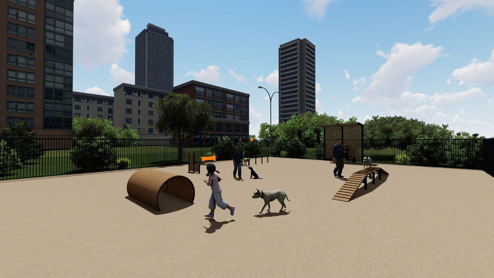 В уральских парках благоустроят пространства для выгула собак. ФОТО В уральских парках благоустроят пространства для выгула собак. ФОТО