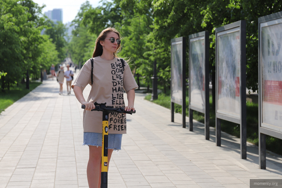 Екатеринбург стал столицей кикшеринга в России Екатеринбург стал столицей кикшеринга в России