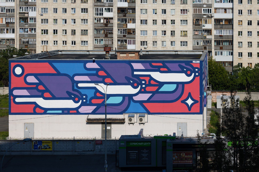 Испанский художник разрисовал подстанцию на&nbsp;ВИЗе