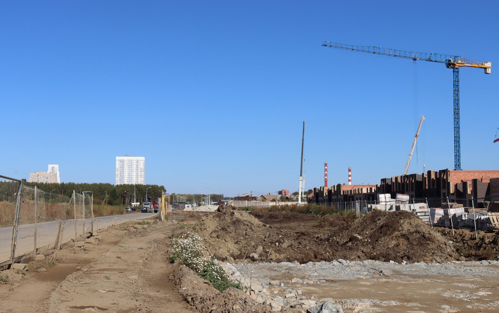 В Академическом начали строить еще один выезд из района В Академическом начали строить еще один выезд из района