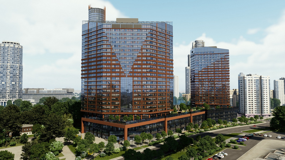 В&nbsp;Екатеринбурге приступили к&nbsp;строительству двух высоток по&nbsp;чертежам японского архитектора