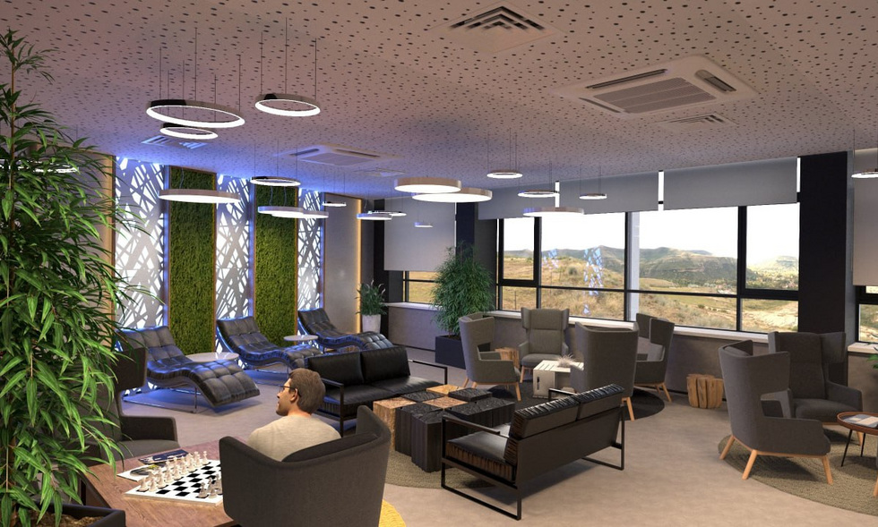 Комната разгрузки и&nbsp;атриум&nbsp;&mdash; как будет выглядеть новый корпус УрФУ в&nbsp;Новокольцовском. ФОТО