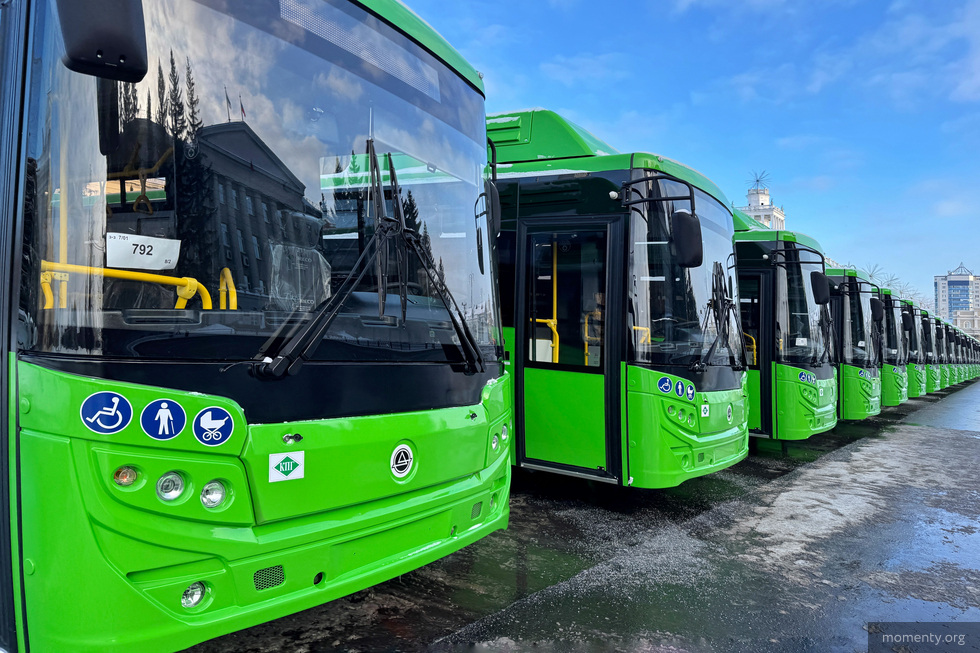 В&nbsp;Екатеринбурге появилось 30 новых автобусов