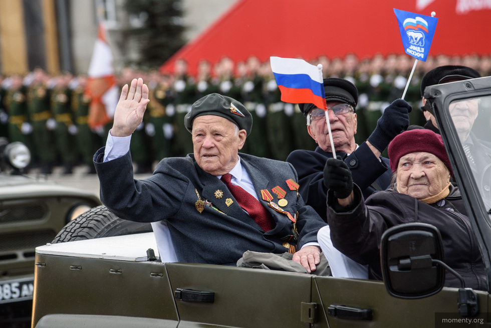 Как в&nbsp;Екатеринбурге прошел парад Победы. Фото