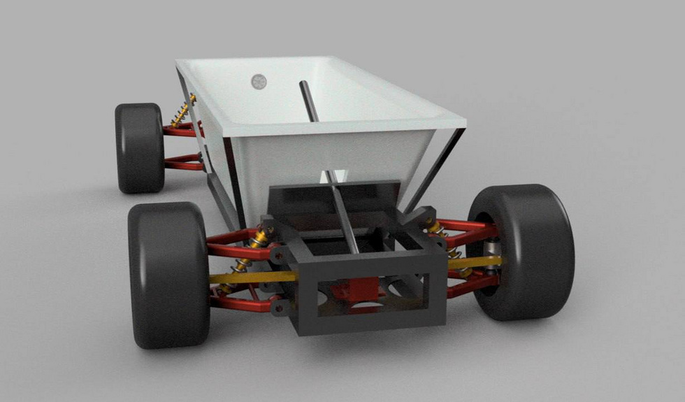 В Екатеринбурге появится самая быстрая ванна на колесах В Екатеринбурге появится самая быстрая ванна на колесах