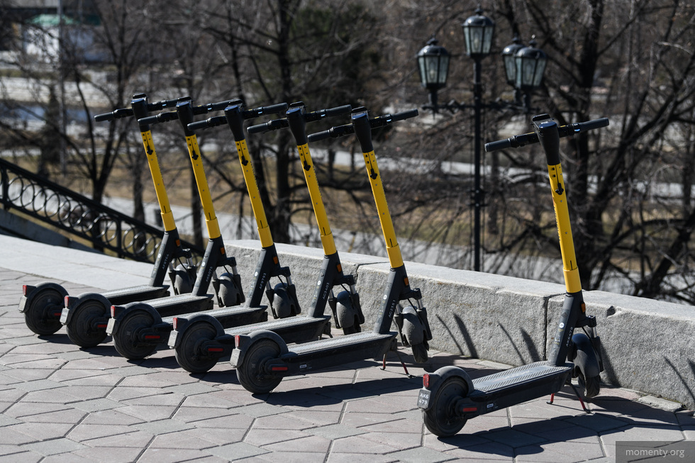 Центр Екатеринбурга перекроют для электросамокатов Центр Екатеринбурга перекроют для электросамокатов