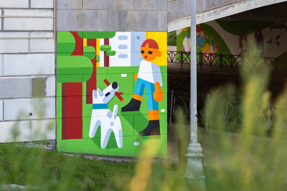 Уральцы стали главными героями масштабного граффити