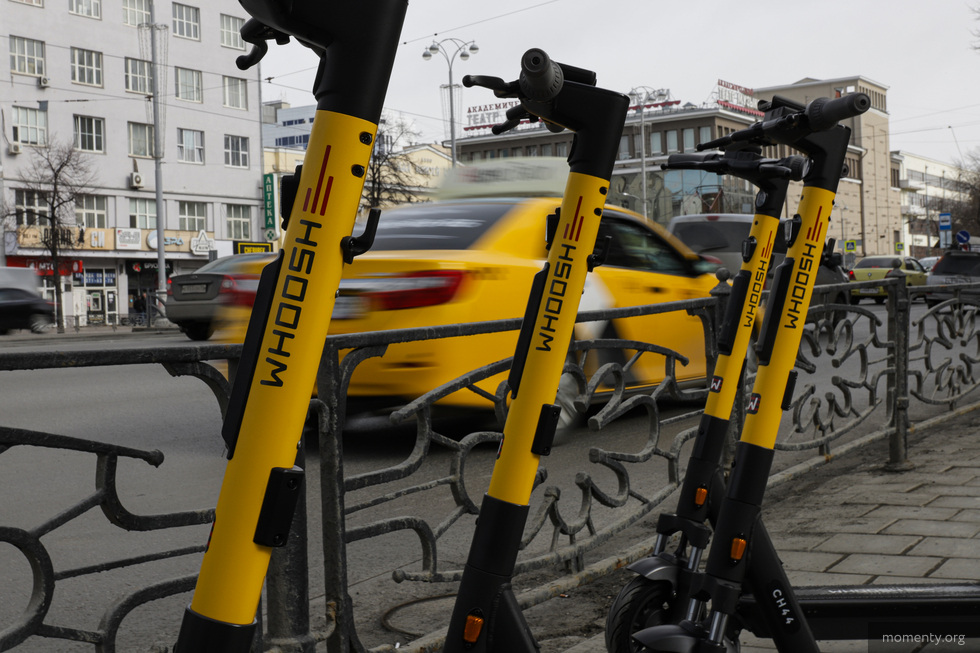 В&nbsp;Свердловской области планируют полный запрет самокатов