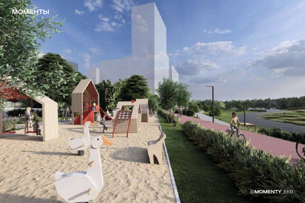 Набережная Исети на&nbsp;Уктусе превратится в&nbsp;современное пространство для отдыха