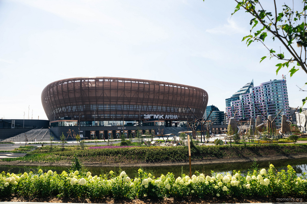 Внутри новой ледовой арены в Екатеринбурге появится 70-метровый зиплайн Внутри новой ледовой арены в Екатеринбурге появится 70-метровый зиплайн