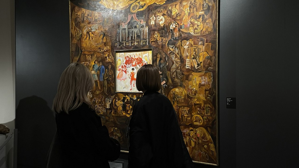 Вандалы испортили картину в музее Екатеринбурга Вандалы испортили картину в музее Екатеринбурга