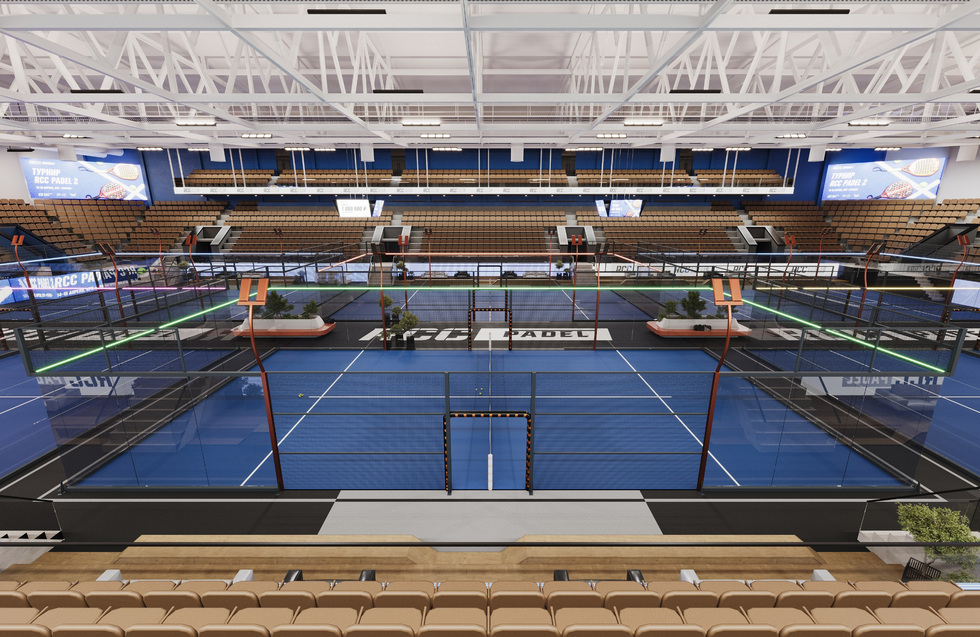 КРК «Уралец» в Екатеринбурге станет центром падела. РЕНДЕРЫ КРК «Уралец» в Екатеринбурге станет центром падела. РЕНДЕРЫ