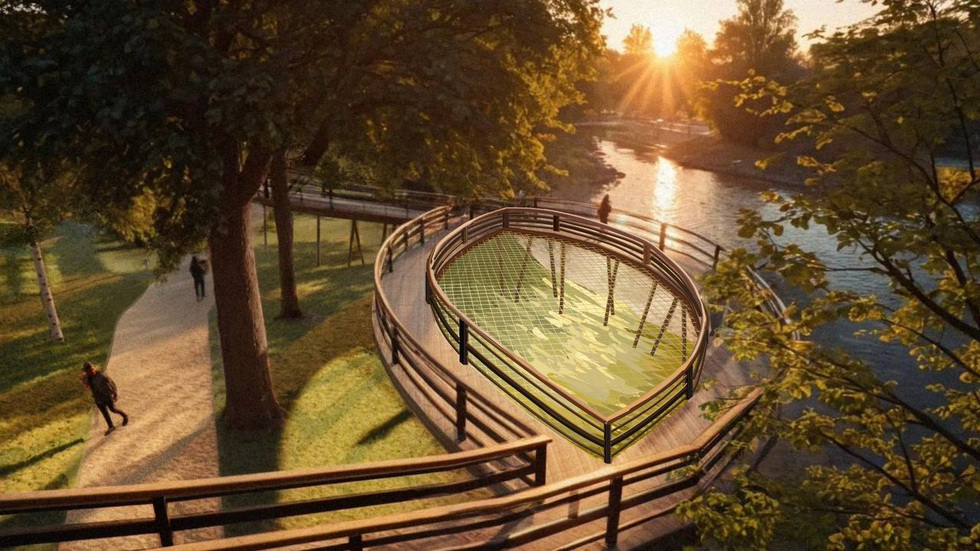 На набережной рек Исети и Ольховки появятся пирсы и сад фитонцидов На набережной рек Исети и Ольховки появятся пирсы и сад фитонцидов