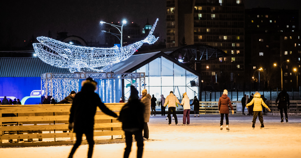 Каток парка маяковского